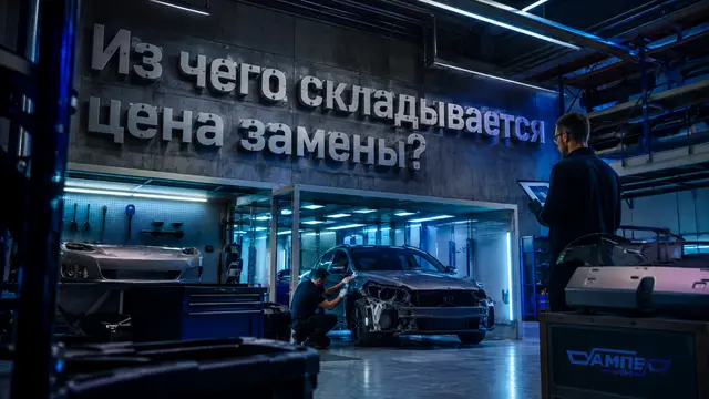 Из чего складывается стоимость замены автомобильного бампера