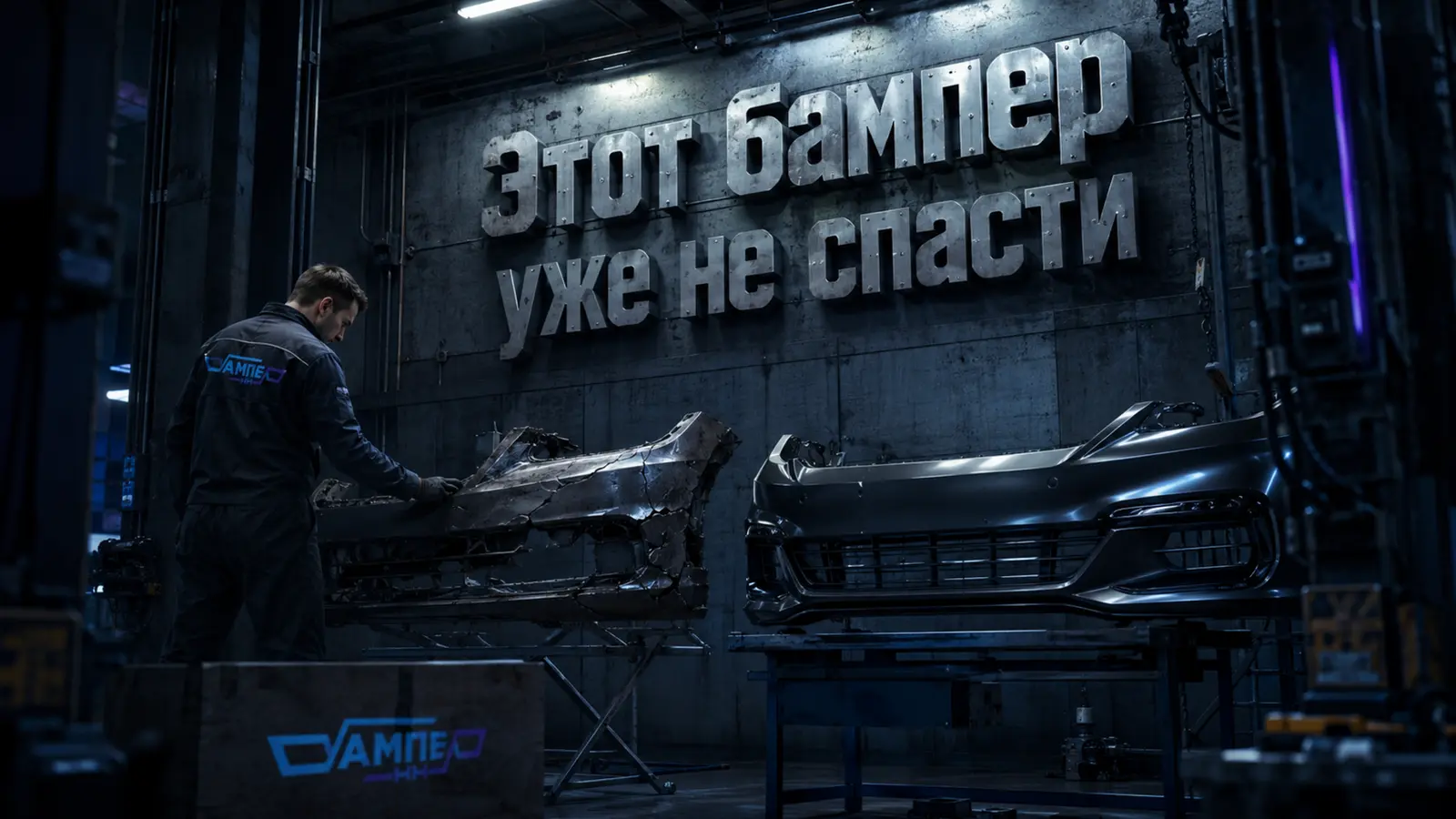 Когда повреждённый бампер выгоднее заменить, а не ремонтировать