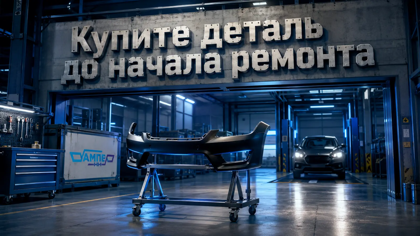 Почему кузовную деталь лучше заказать до начала ремонта